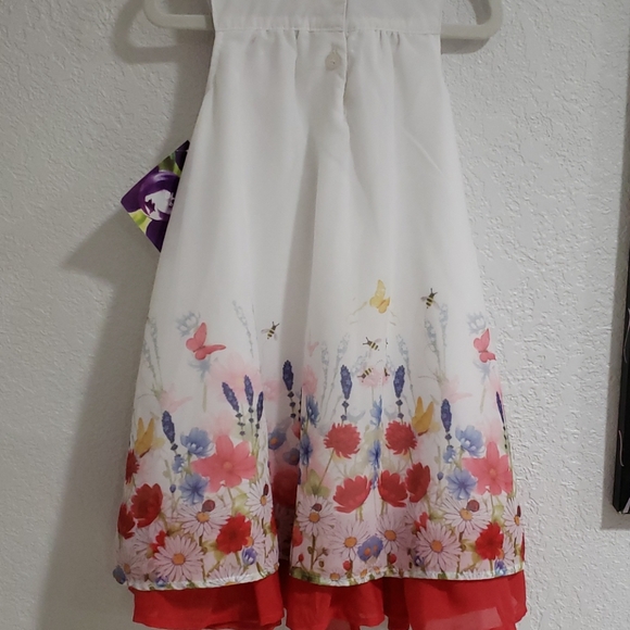 New Little girls sleeveless 4t dress - Picture 5 of 7